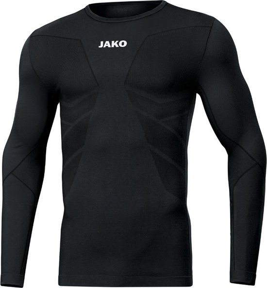Jako Comfort 2.0 Longsleeve Heren - Zwart | Maat: XXL — afbeelding 3