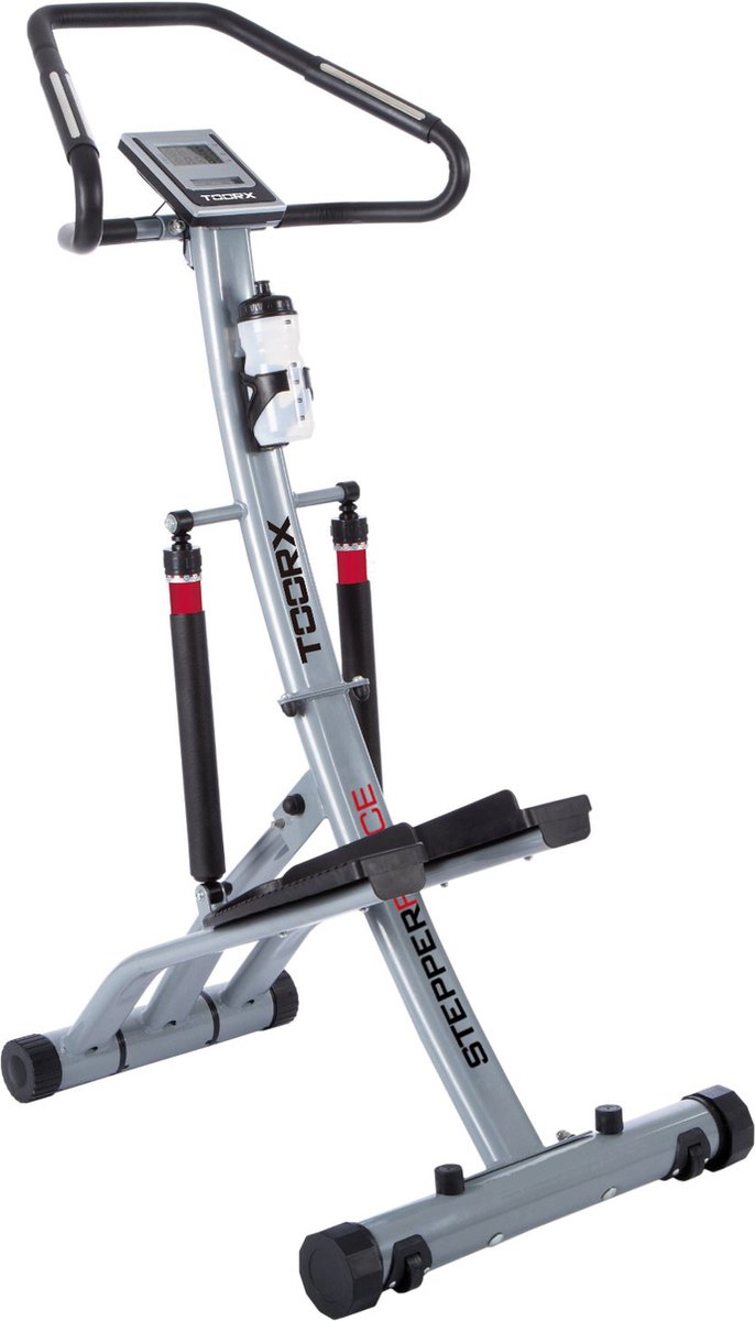 Toorx Stepper Force - Stepper - Stepper Fitness - Mini Stepper - Met Hendels - Met trainingscomputer - Hometrainer