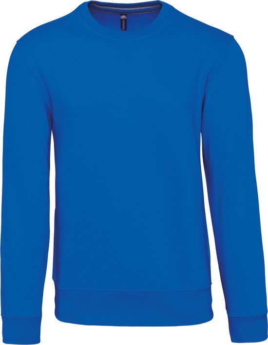 Unisex sweater met ronde hals Kariban Licht Kobaltblauw - 4XL