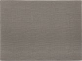 Mesapiu Placemat Canvaslook - Rechthoek - 33 x 45 cm - Charcoal - Set van 4