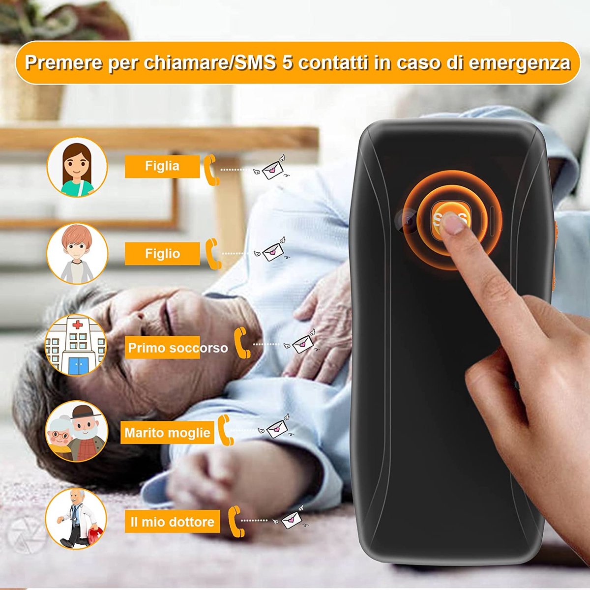 Seniorenhandy, Artfone mobiele telefoon seniorentelefoon