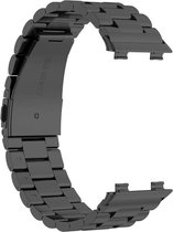Cazy / Bandje geschikt voor Oppo Watch 2 (42mm) - Metalen Watchband - Zilver