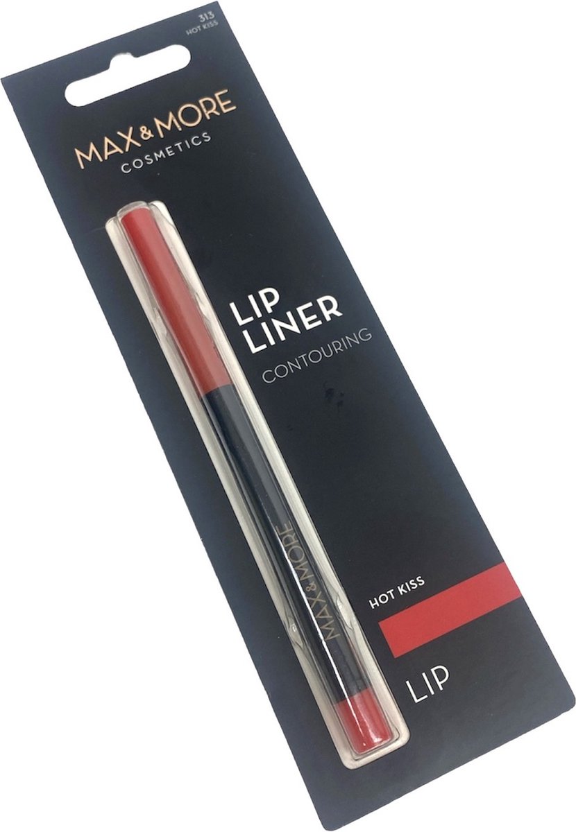 Max & More Lipliner Hot Kiss - Rood