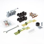 Rail en Roll duo hangsysteem loopwielen pakket