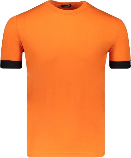 Short Casual Dsquared2 Orange - Taille US 4 (IT 40) - Neuf Sans étiquettes - Fabriqué En Italie