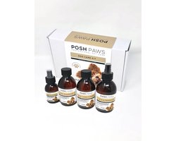 Posh Paws - Hondenverzorgingsset - Hondenshampoo  - Honden conditioner - Vlekkenverwijderaar - Anti-kauw spray