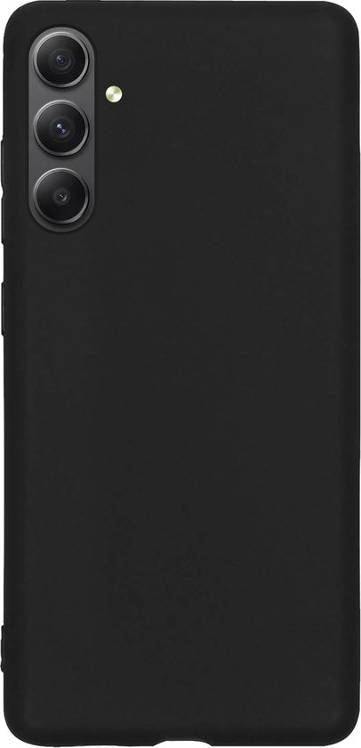 Coque arrière en Siliconen Samsung Galaxy A54 - Coque en silicone pour Samsung A54 - Zwart