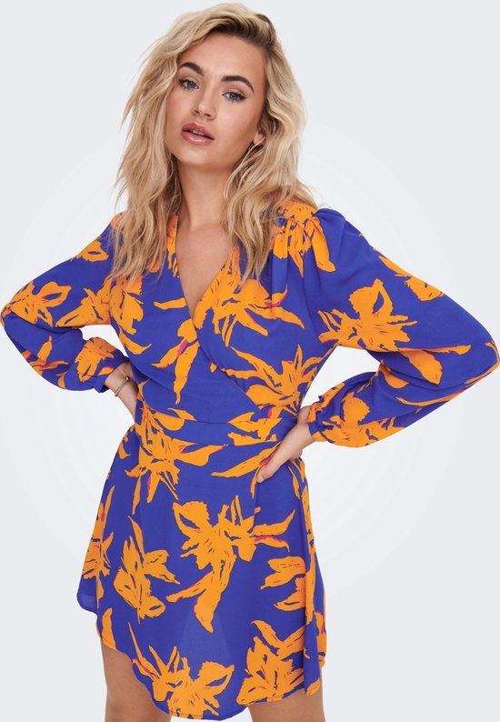 ONLY Onlalma Life Gonna Lunga Plissettata In Poliestere Con Vita Elastica E Stampa All-Over - Donna