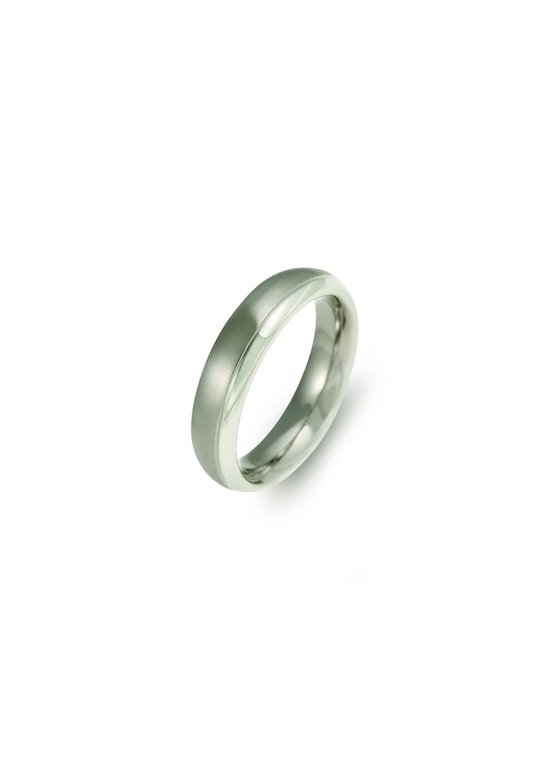 Titanium ring - Boccia - mat/poli - heer- sale Juwelier Verlinden St. Hubert - van €55,= voor €41,=
