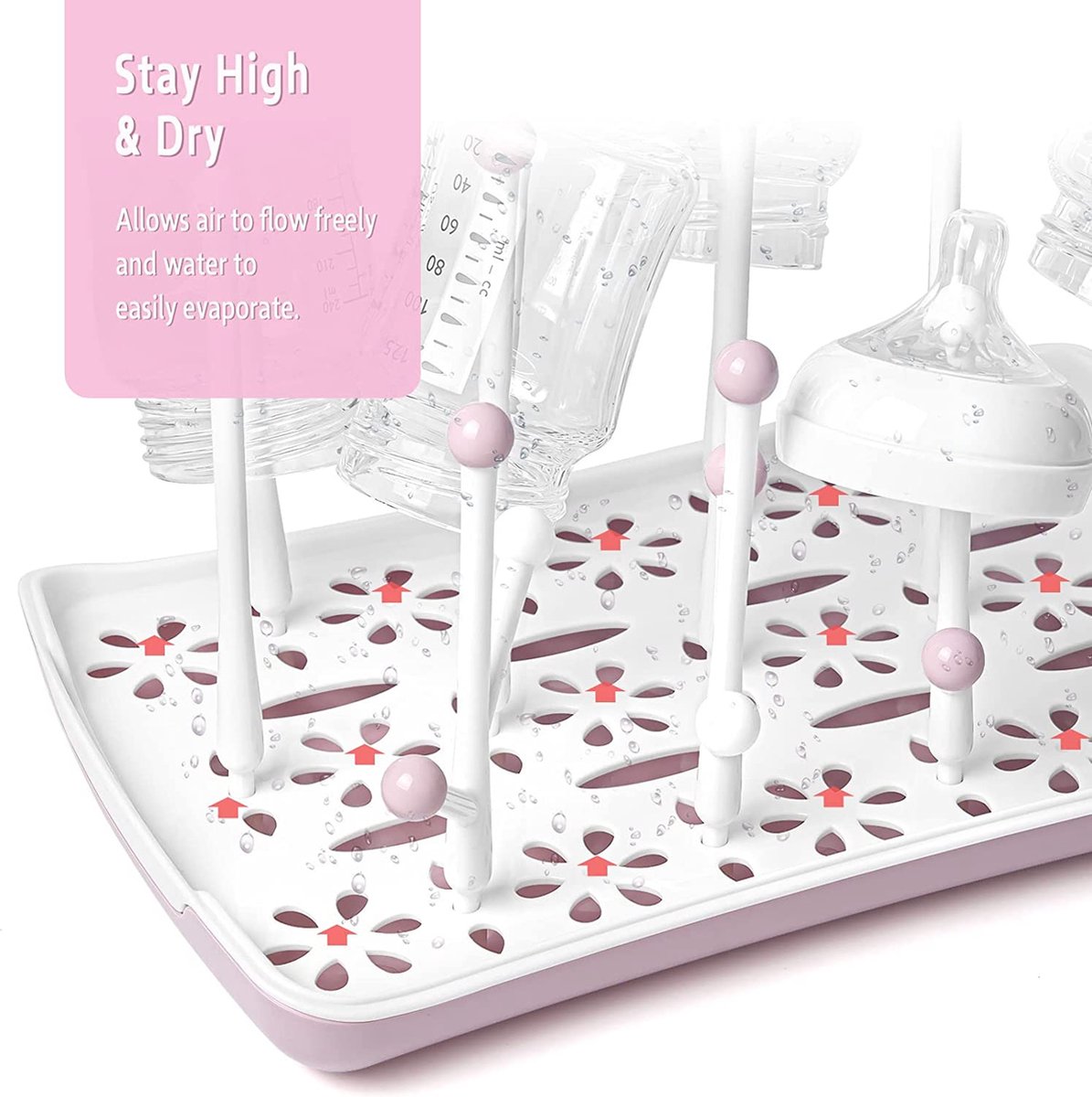 Goedkoopste Droogstandaard babyflessen - Drying stand baby bottles