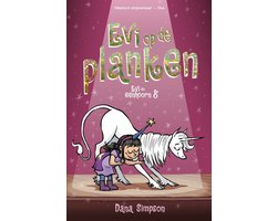 foto van Evi en eenhoorn 8 - Evi op de planken