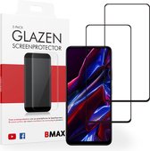 2-pack BMAX geschikt voor de Xiaomi POCO X5 Screenprotector - Full Cover gehard glas - Apple screenprotectors - Telefoonaccessoires - Telefonie & Accessoires - Beschermglas - Glas screenprotectors - Zwart