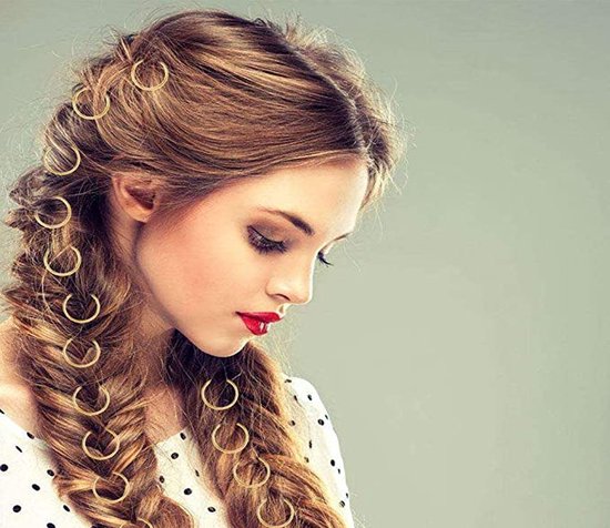 Anneau à Cheveux élastique De Noël Coloré - Accessoire Mode Femme, En Soie Brillante Et Polyester