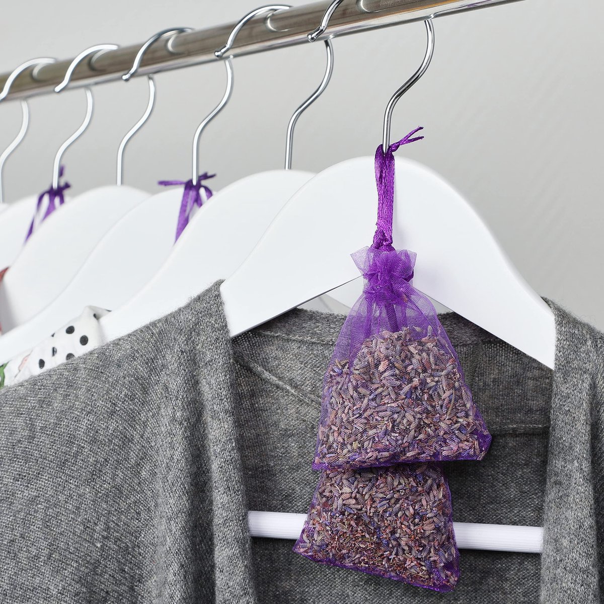 LAVODIA Sachet Parfum Lavande Armoire 20x6g Sachet Parfum Lavande