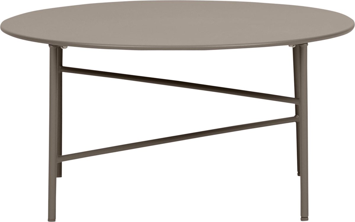 Pesetos tuintafel bijzettafel Ø70cm H35cm okkernoot decor.