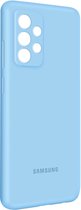 Samsung Silicone Hoesje - Samsung Galaxy A72 - Blauw