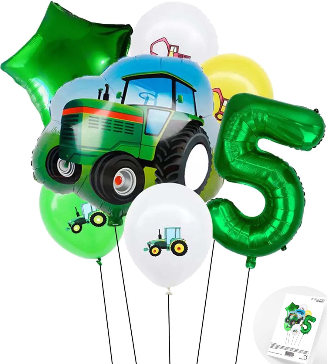 Ballon helium animaux de la ferme Ø45cm - Anniversaire ferme