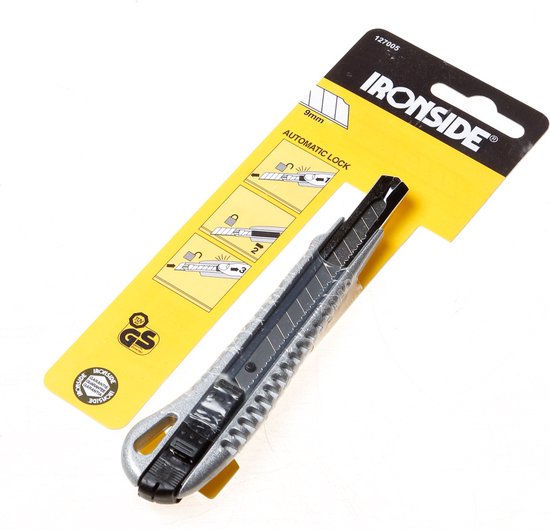 Couteau Ironside Snap-off autolock 9mm métal