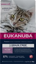 Eukanuba Kat Kitten Graanvrij Zalm 2 kg
