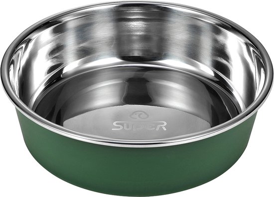 APS 36101 TIN Verzinkte Metalen Drinkbak Met Kunststof Inzetstuk 40x28x22 Cm - 11 Liter