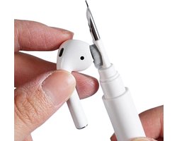 Supertarget AirPods Cleaning Pen - Schoonmaak Pen - hygiƫnisch - Schoonmaken - AirPods Hoesje - Reiniger - Airpods Schoonmaakset - 3 in 1 Pen