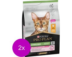 Pro Plan Cat Sterilised Kip - Kattenvoer - 2 x 3 kg
