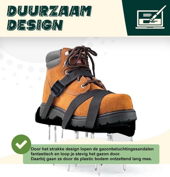 Talen Tools - Gazonpriksandalen van Talen Tools — afbeelding 3