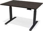 Elektrisch verstelbare zit / sta tafel, electrisch verstelbaar bureau met de afmeting 160 x 80 cm. Onderstel zwart. Blad naar keuze.