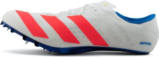 adidas Performance Adizero Prime Sp De schoenen van de atletiek Gemengde volwassene Witte 45 1/3