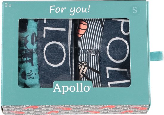 Apollo - Giftbox boxershorts heren - Japan - Maat XL - Giftbox - Cadeaudoos - Geschenkdoos - Giftbox mannen - Verjaardagscadeau