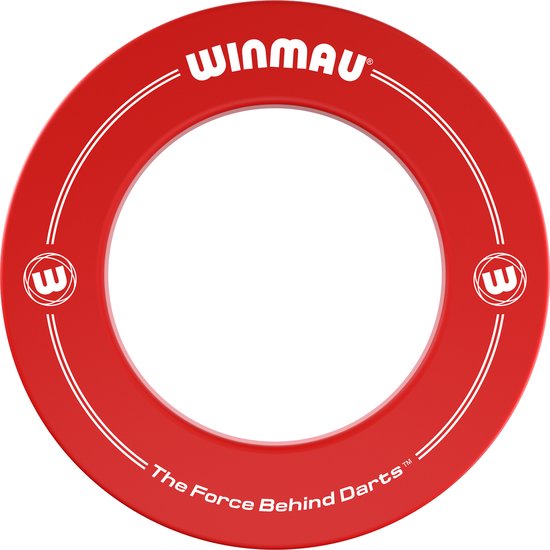 WINMAU - Printed Rood Dartbord Surround van Winmau — afbeelding 2