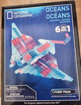 Laser Pegs 6 in 1 Oceans National Geographic