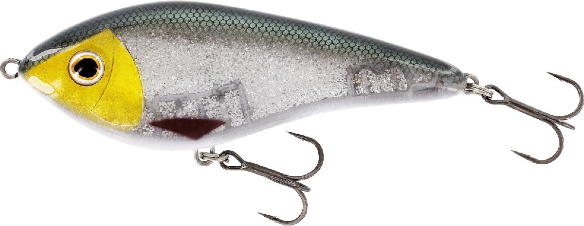 Westin Swim Glidebait | 12cm | 58g | Sinking Zilver 12cm