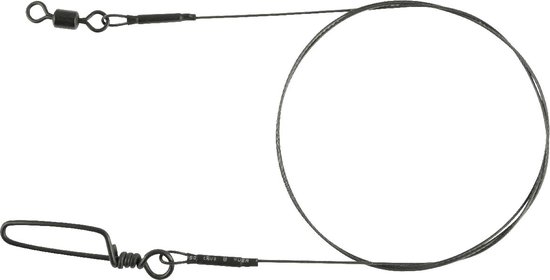 Spro MB Leader Ti - 1X7W - 40lb - 40cm - Onderlijn - Mat Zwart van Spro — afbeelding 2