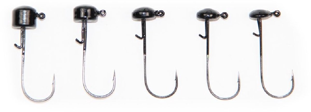 X Zone Ned Rig Head Black / 9g