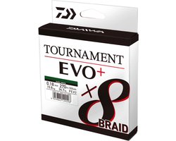 Daiwa Tournament X8 Braid EVO+ | 135m 0.10mm / 6.7kg Chartreuse