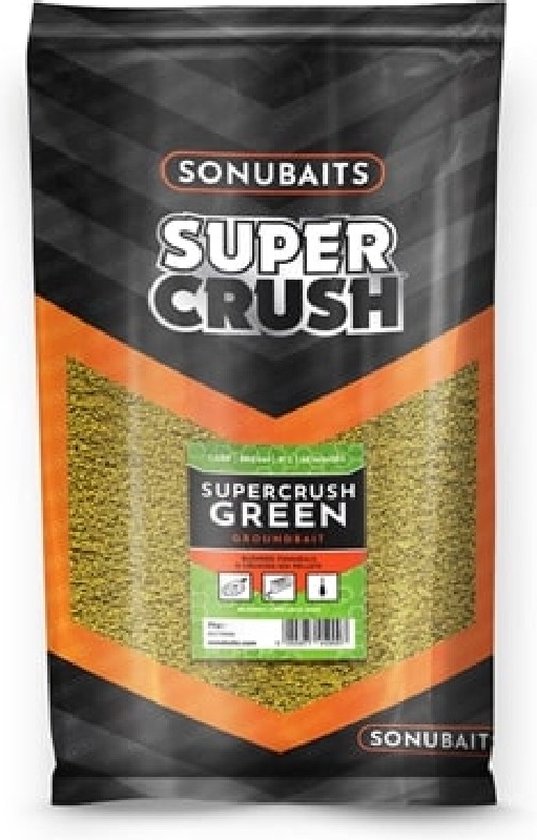 Sonubaits Supercrush Green Groundbait 2kg — afbeelding 4