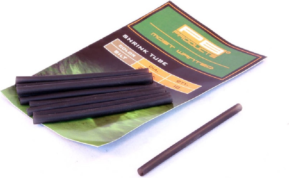 PB Products - Shrink Tube - 10 stuks - Silt (2,4 mm)