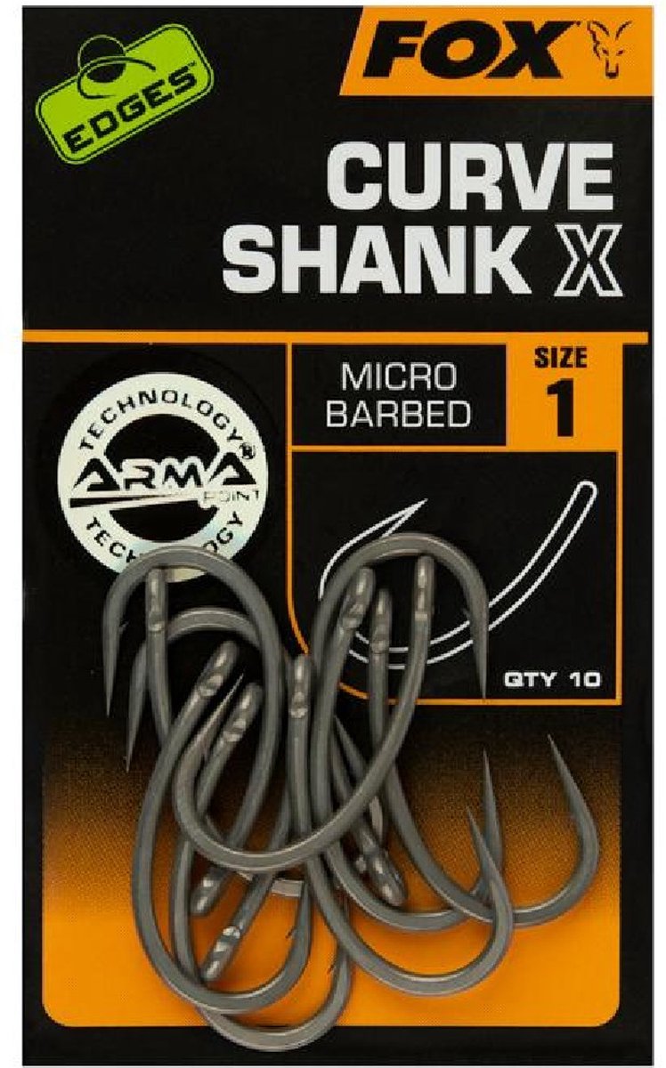 Fox Carp Fox Edges Curve Shank X Haken 4