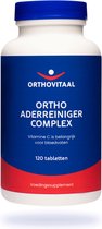 Orthovitaal - Ortho Aderreiniger Complex - 120 tabletten - Overig - vegan - voedingssupplement
