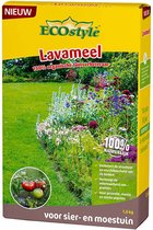 ECOStyle Lavameel Organische Tuinverbeteraar - Rijk aan Mineralen & Sporenelementen - Hogere Weerbaarheid - Beter Structuur en Vruchtbaarheid van Bodem - 1,6 KG