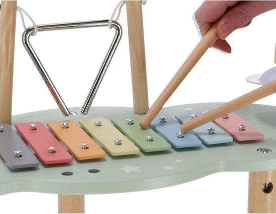 Joueco - houten muziektafel slagwerk - Muziek tafel hout van Jouéco — afbeelding 2