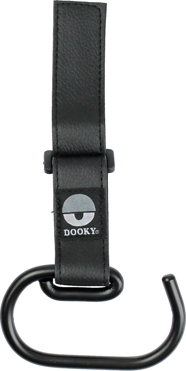Dooky Buggy/Kinderwagen Haak groot 2 stuks - Zwart van Dooky — afbeelding 5