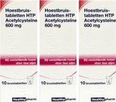 Healthypharm Acetylcysteine 600mg - 3 x 10 bruistabletten