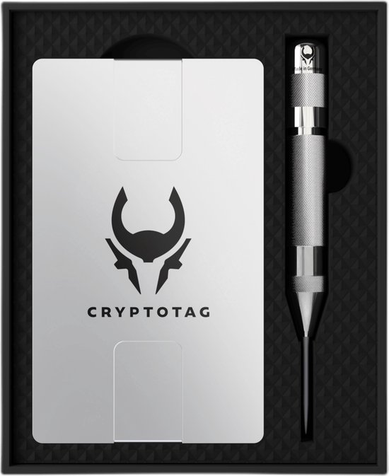 Ellipal Titan 2.0 Bundel + Cryptotag Zeus Starter Kit - Hardware Wallet - Seed Phrase Protector - Ellipal