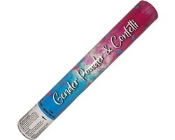 2x Pink Gender Reveal - 2 stuks - Babyshower Meisje- Poeder en Confetti - Party Popper - Shooter Roze - Girl