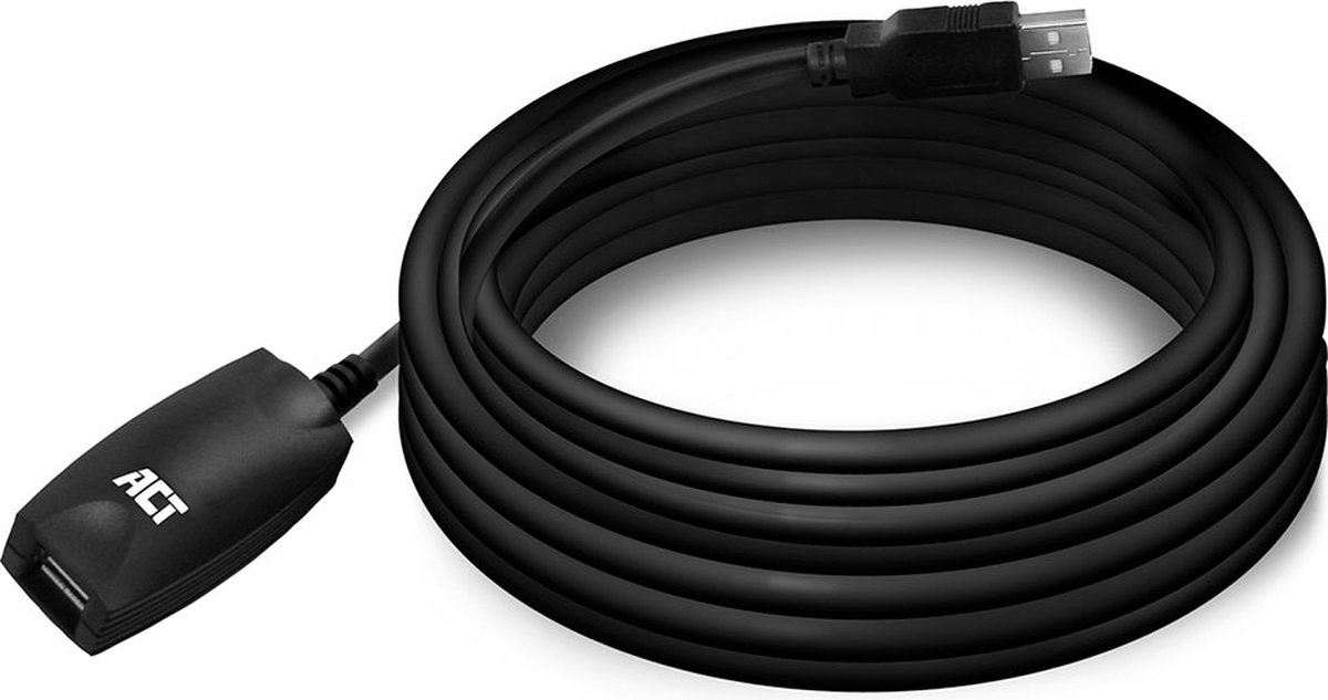 USB 2.0 Signaalversterker, 5 meter-ACT AC6005