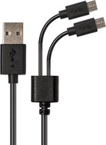 Azuri USB kabel micro USB 2 in 1 (1.2 meter)
