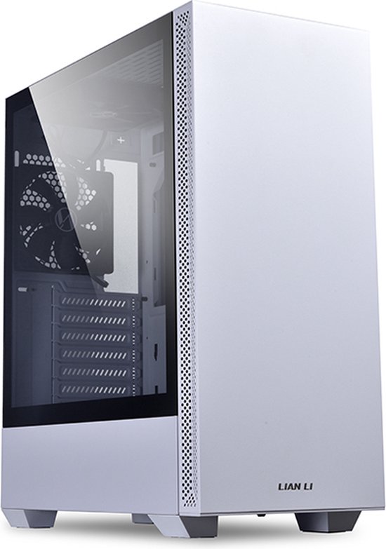Lian Li LANCOOL 205 WHITE - Midtowermodel - Tempered Glass - wit