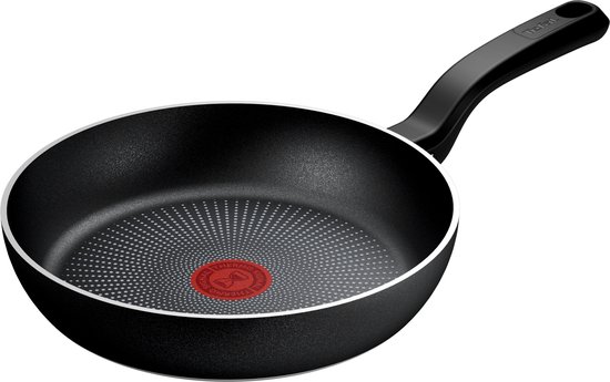 Tefal C90804 Ceramic Control White Inductie Koekenpan 24 cm - Extreem hard, krasbestendig keramiek